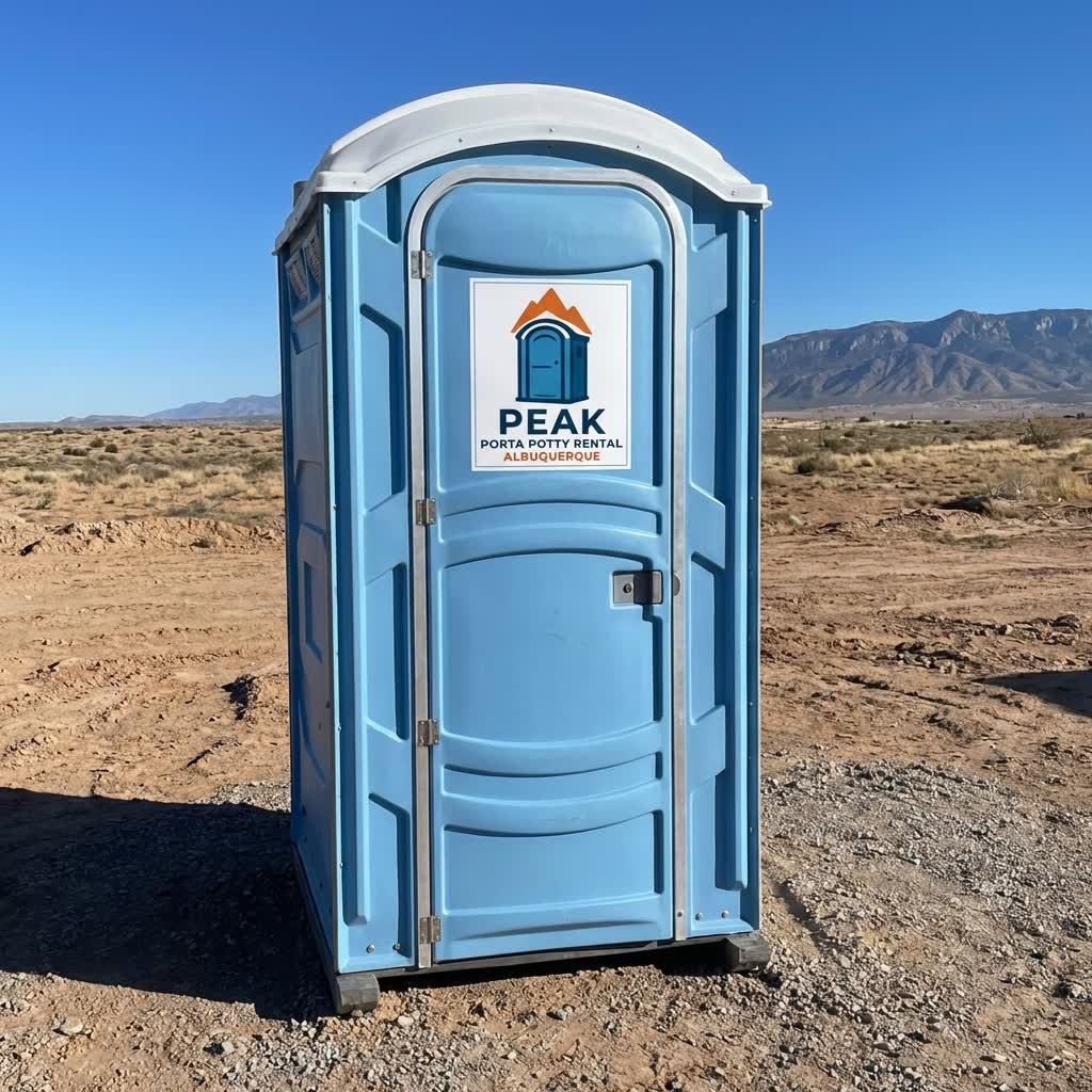 Standard Porta Potty by Peak Porta Potty Rental Albuquerque
